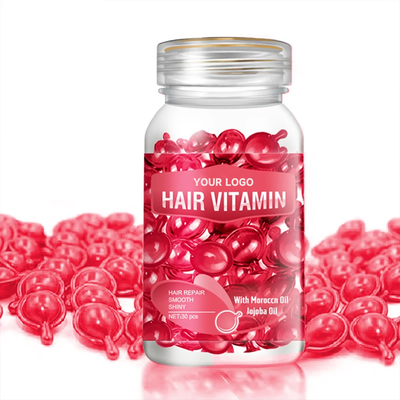 Μαροκινό έλαιο Jojoba με εμφύτευση Custom Logo Hair Treatment Serum Καψούλα για ιδιωτική ετικέτα