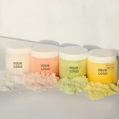Προσαρμοσμένο χιμαλαϊκό αλάτι ζάχαρη scrub απολέπιση ενυδατωτικό scrub σώμα για γυναίκες