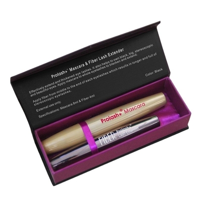 Prolash Mascara Fiber Lash Extender Semi Permanent Αδιάβροχο Μαύρο Κιτ Επέκτασης Κεφτών