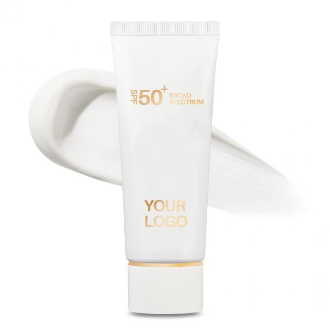 SPF 50 Προστασία από τον ήλιο για άνδρες UVA/UVB προστασία ευρέος φάσματος ελαφρύ βάρος 0