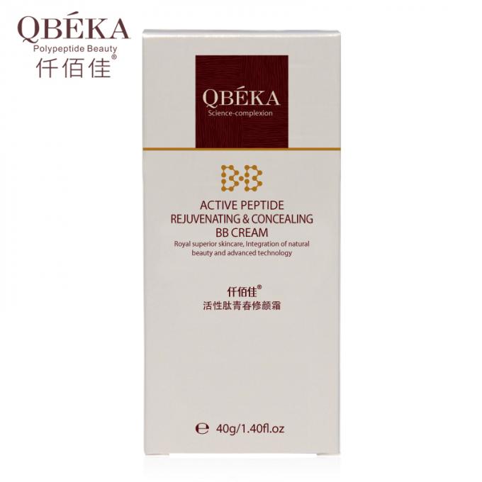 QBEKA Ενεργό Πεπτίδιο Νεοπλασιάζουσα και Κρύπτρια Κρέμα BB για Ενήλικες 4
