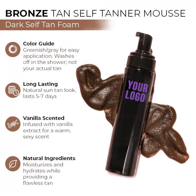 Κίτ αυτοκαθαρισμού με αυτοκαθαρισμό Mitt Applicator Dark Tanning Mousse 1