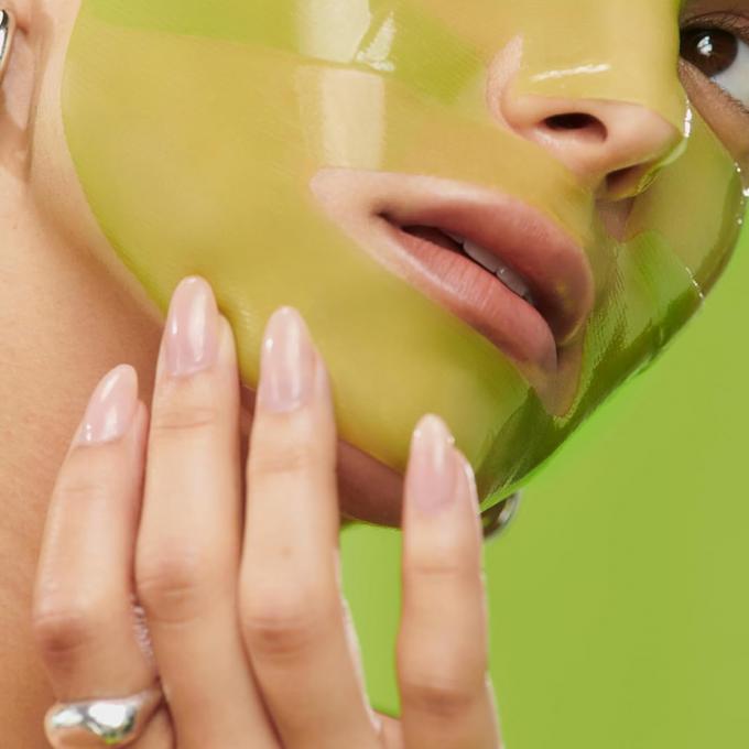 Επαναζωογονητική λάμψη Hydrogel μάσκα προσώπου σετ με ηλιέλαιο ποικιλία 5 κομμάτια 1