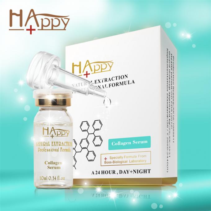 QBEKA πρώτες ύλες Super Anti Wrinkle κολλαγόνο πεπτίδια ορό για το σπίτι κανονικό μέγεθος 10 ml 5