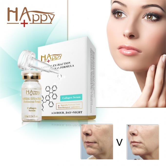 QBEKA πρώτες ύλες Super Anti Wrinkle κολλαγόνο πεπτίδια ορό για το σπίτι κανονικό μέγεθος 10 ml 10