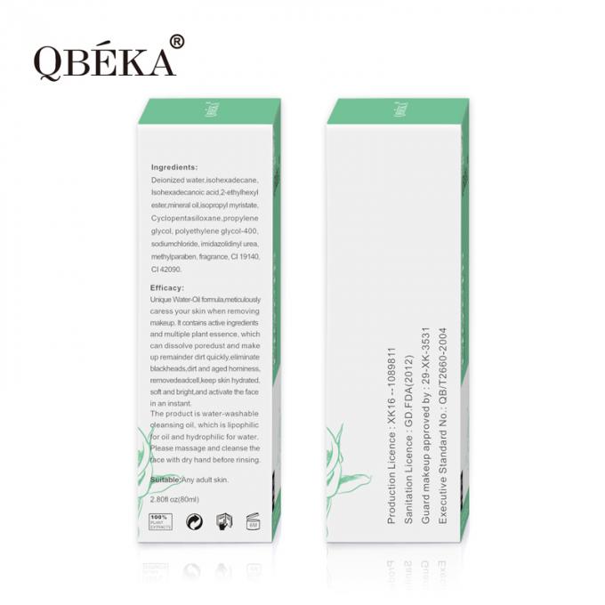 80 ml όγκος βαθύ καθαριστικό νερό αφαιρέτης μακιγιάζ καθαρό και χωρίς υπολείμματα για γυναίκες 3
