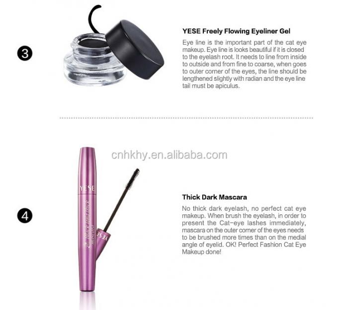 Αδιάβροχο Eyeliner Μακιά διάρκεια Στυλό Μακιγιάζ Μάτι Υπερτελής Κλιπ υγρό Ανθεκτικό στον ιδρώτα εργαλείο 7