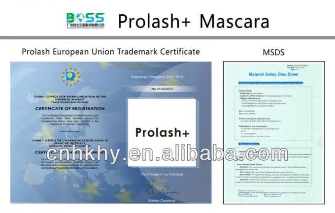 OEM Καλλυντική Μάσκαρα Επιμήκυνση βλεφαρίδων Μάσκαρα από ίνες για ισχυρότερες και μεγαλύτερες βλεφαρίδες 3