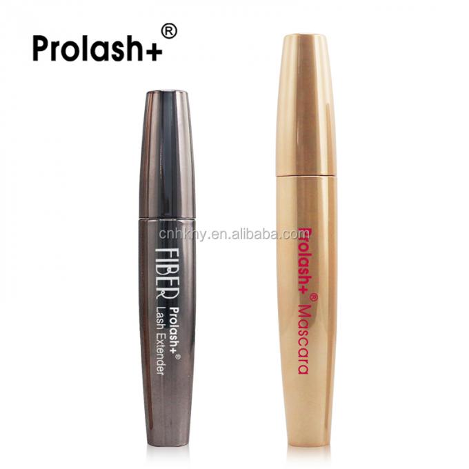 Prolash Mascara Fiber Lash Extender Semi Permanent Αδιάβροχο Μαύρο Κιτ Επέκτασης Κεφτών 4