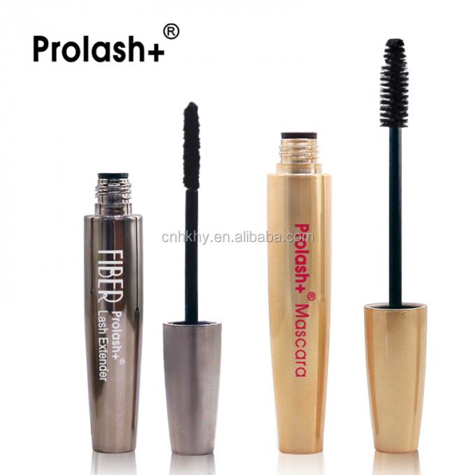 Prolash Mascara Fiber Lash Extender Semi Permanent Αδιάβροχο Μαύρο Κιτ Επέκτασης Κεφτών 7