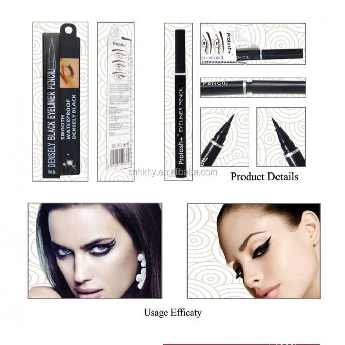 Χημικό συστατικό Prolash Halal Eyeliner υγρό ελαστικό ματιών για μακροχρόνια επίδραση 2